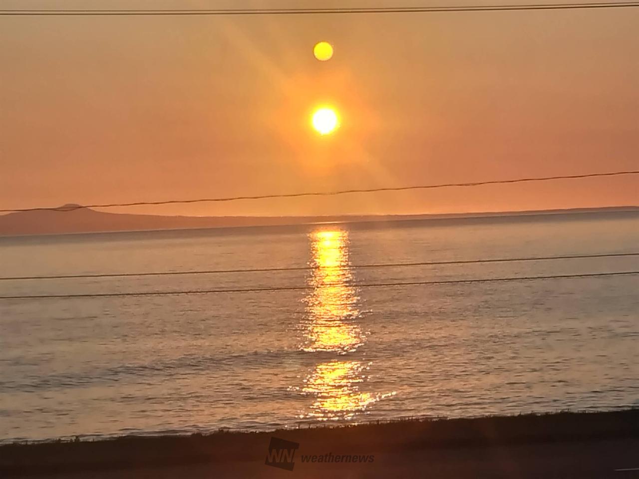 日の出タイム☀️ 注目の空の写真 ウェザーニュース