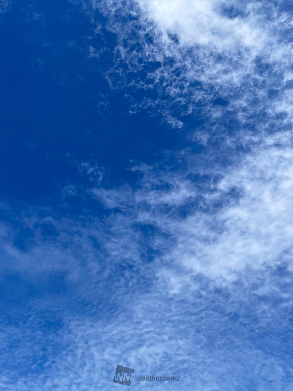 東方向の空。モ...