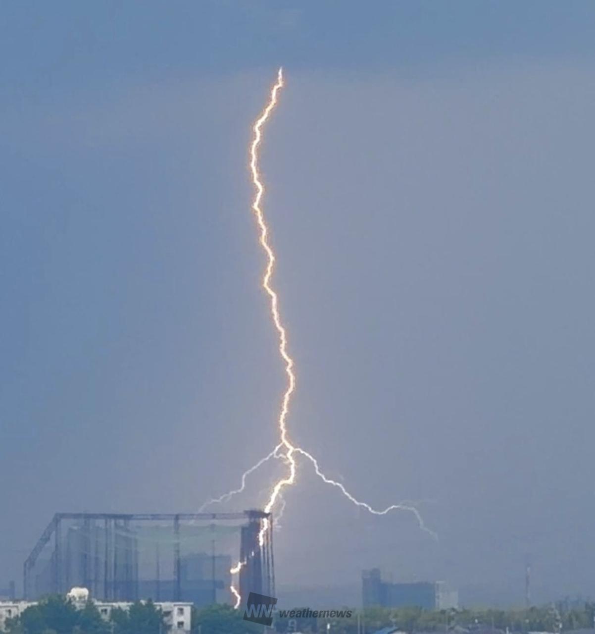 横浜市方面に頻繁な落雷が 確認されていま | 神奈川県川崎市高津区