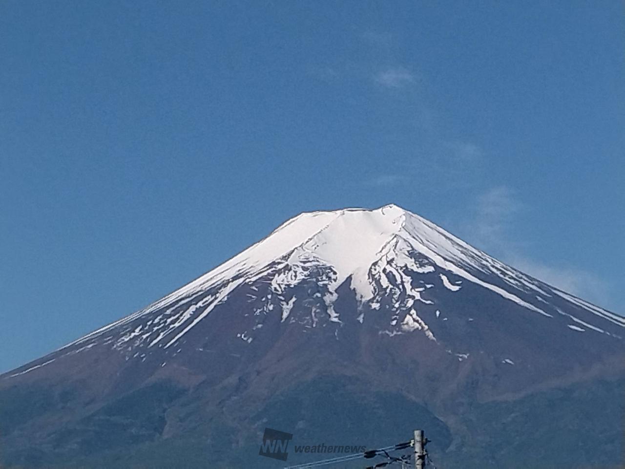 富士山🗻 注目の空の写真 ウェザーニュース