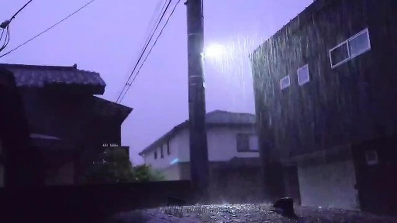 広範囲で本降りの雨 注目の空の写真 ウェザーニュース