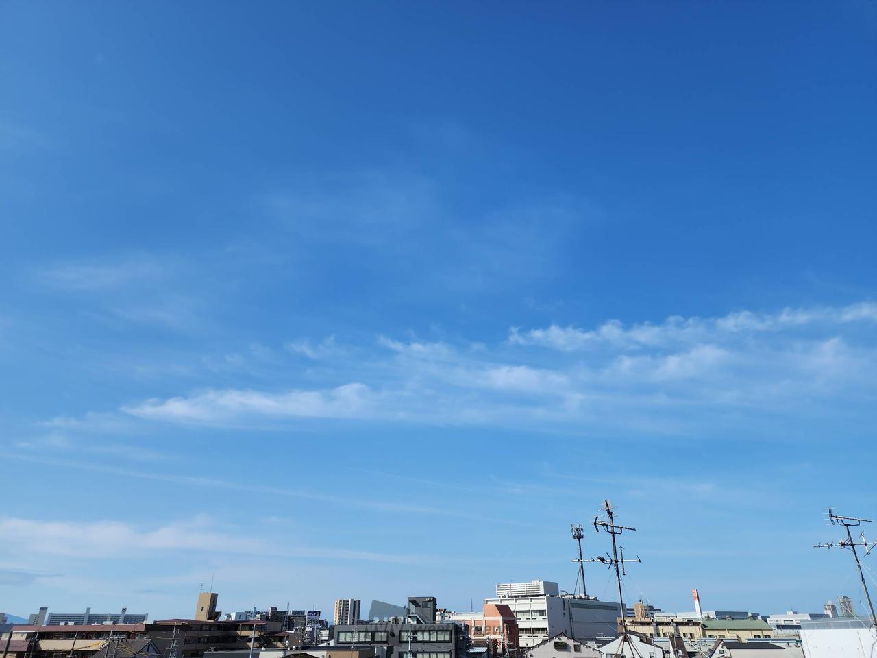 近畿や東海では青空 注目の空の写真 ウェザーニュース