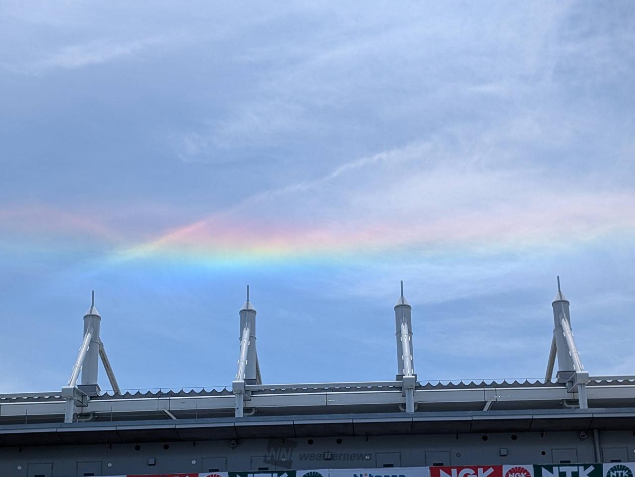 関西で虹色の環水平アーク 注目の空の写真 ウェザーニュース