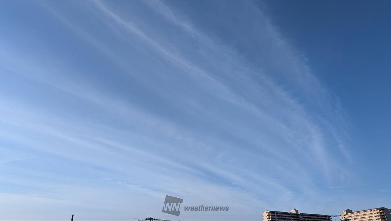🖌️筆でサッと掃いたような雲 注目の空の写真 ウェザーニュース