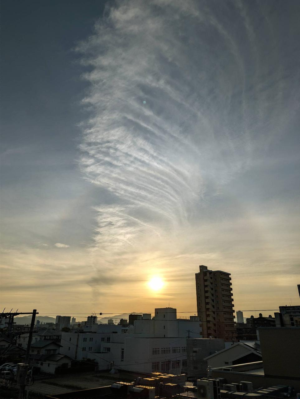 🖌️筆でサッと掃いたような雲 注目の空の写真 ウェザーニュース