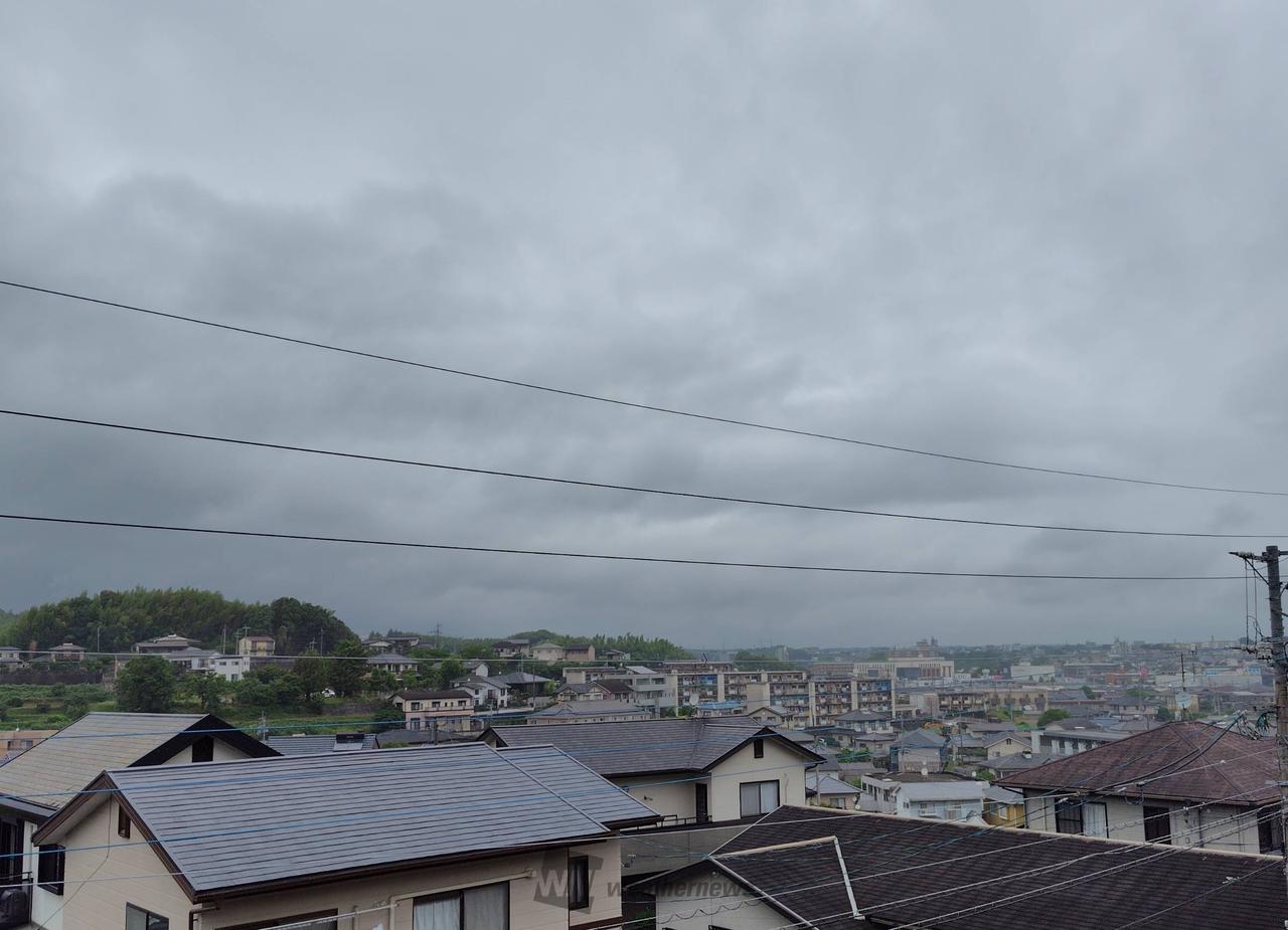 曇りですが、雲が低いからか山が見えません | 熊本県熊本市北区 | -つ