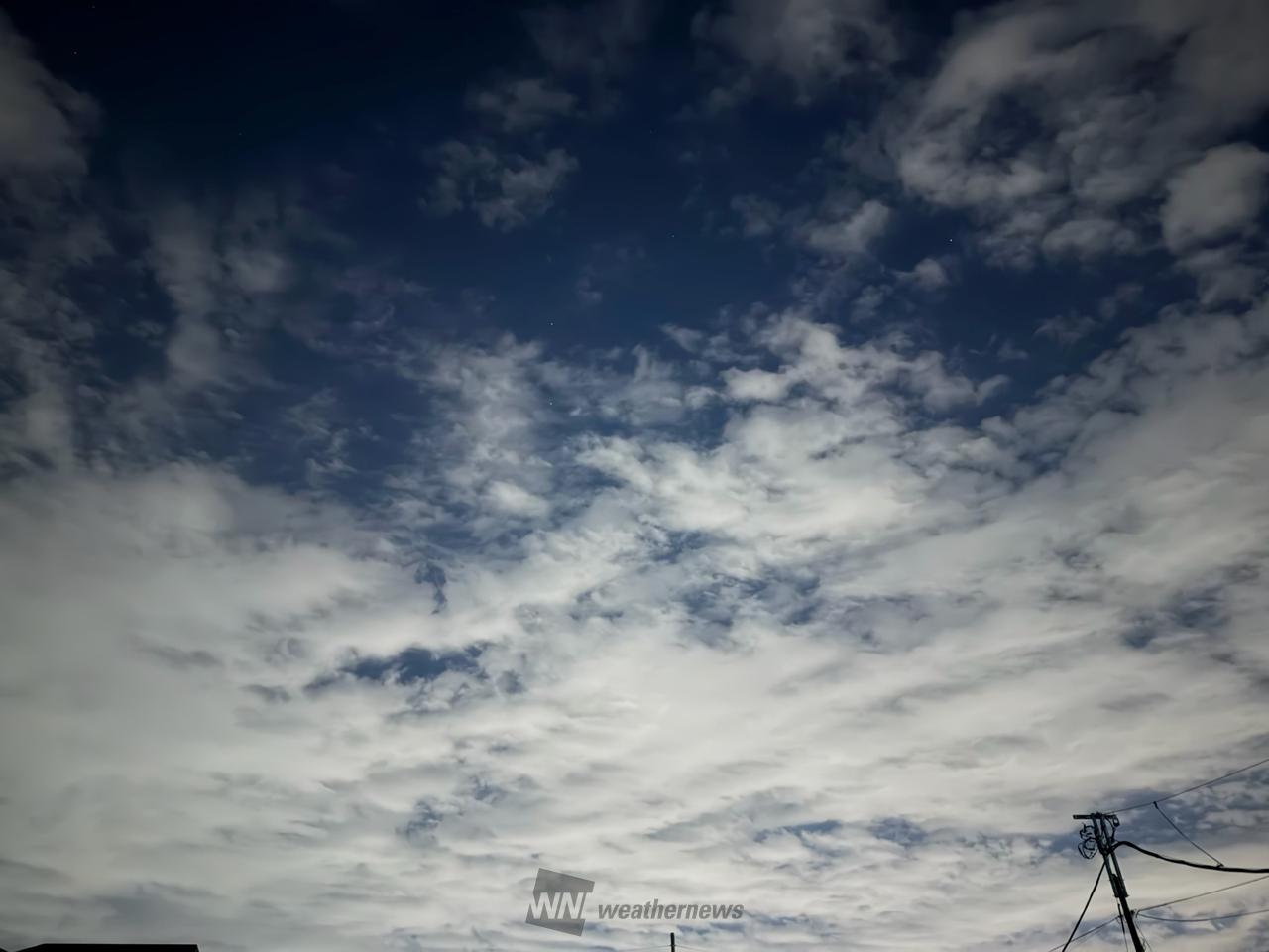 2:31撮影 東の空 薄曇り 北風か、北 | 埼玉県新座市 | -さかぐち坂道