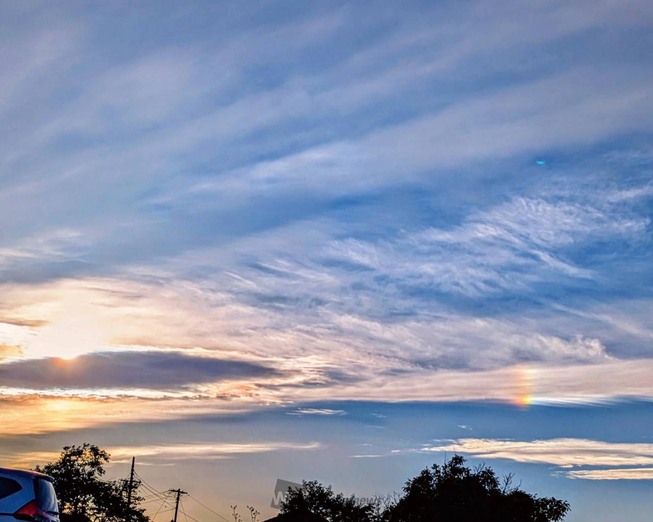 彩雲や幻日が出現 注目の空の写真 ウェザーニュース