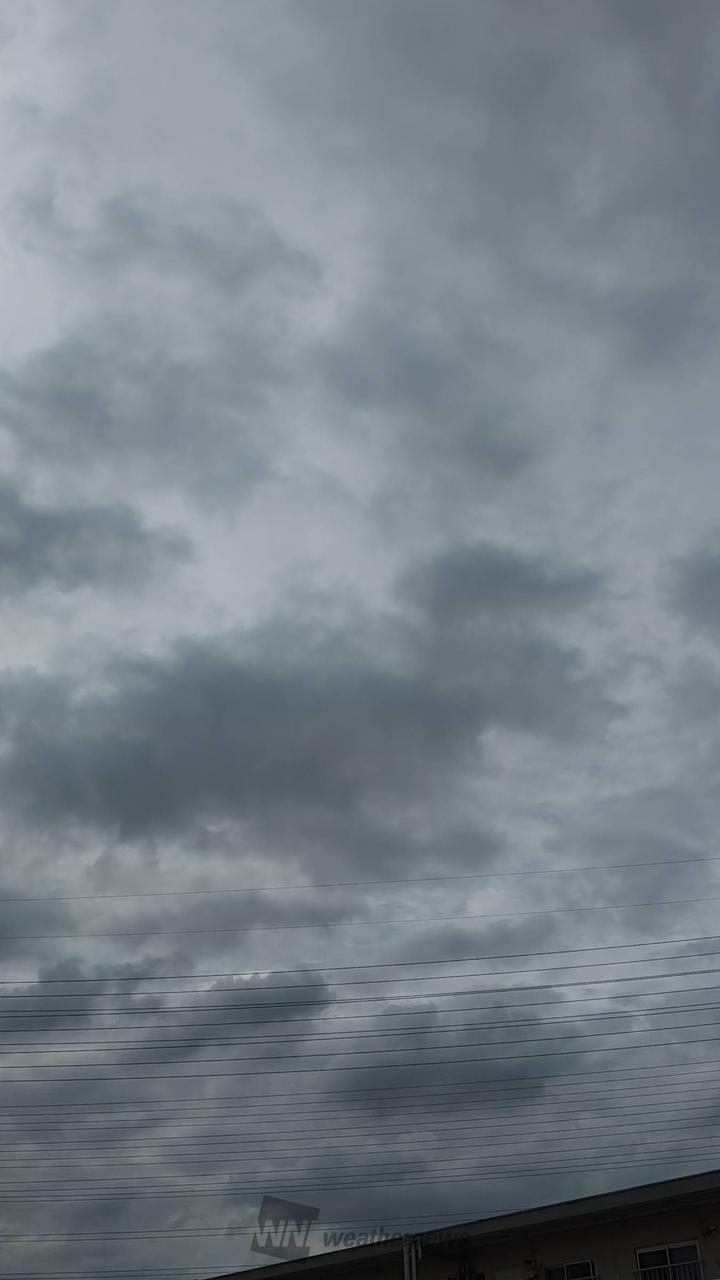 08時45分撮影。...