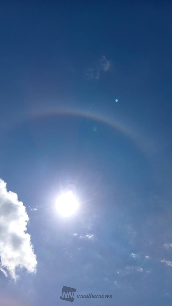 虹色ぞくぞく🌈 注目の空の写真 ウェザーニュース