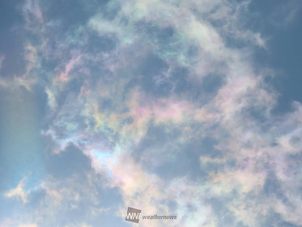 虹色ぞくぞく🌈 注目の空の写真 ウェザーニュース