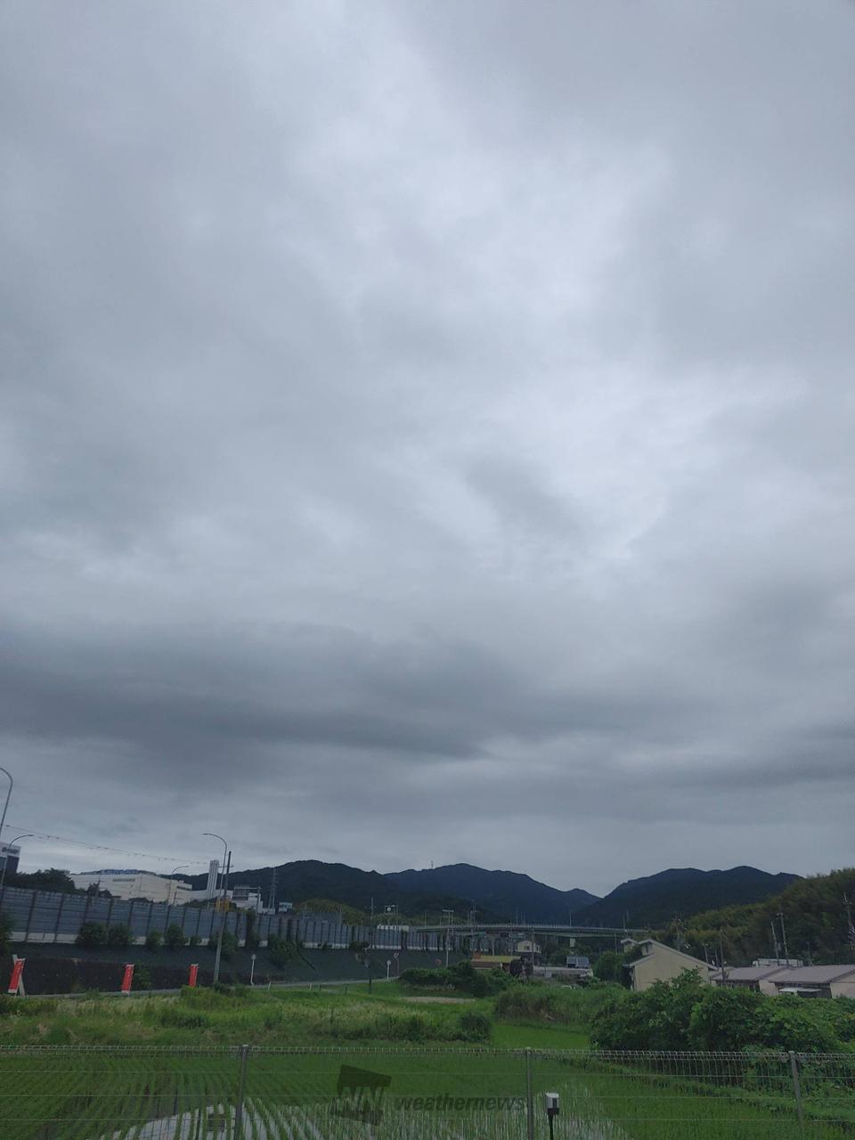 天の川 雲の向こうは デートかな？ 曇 | 奈良県天理市 | -まるみちゃん