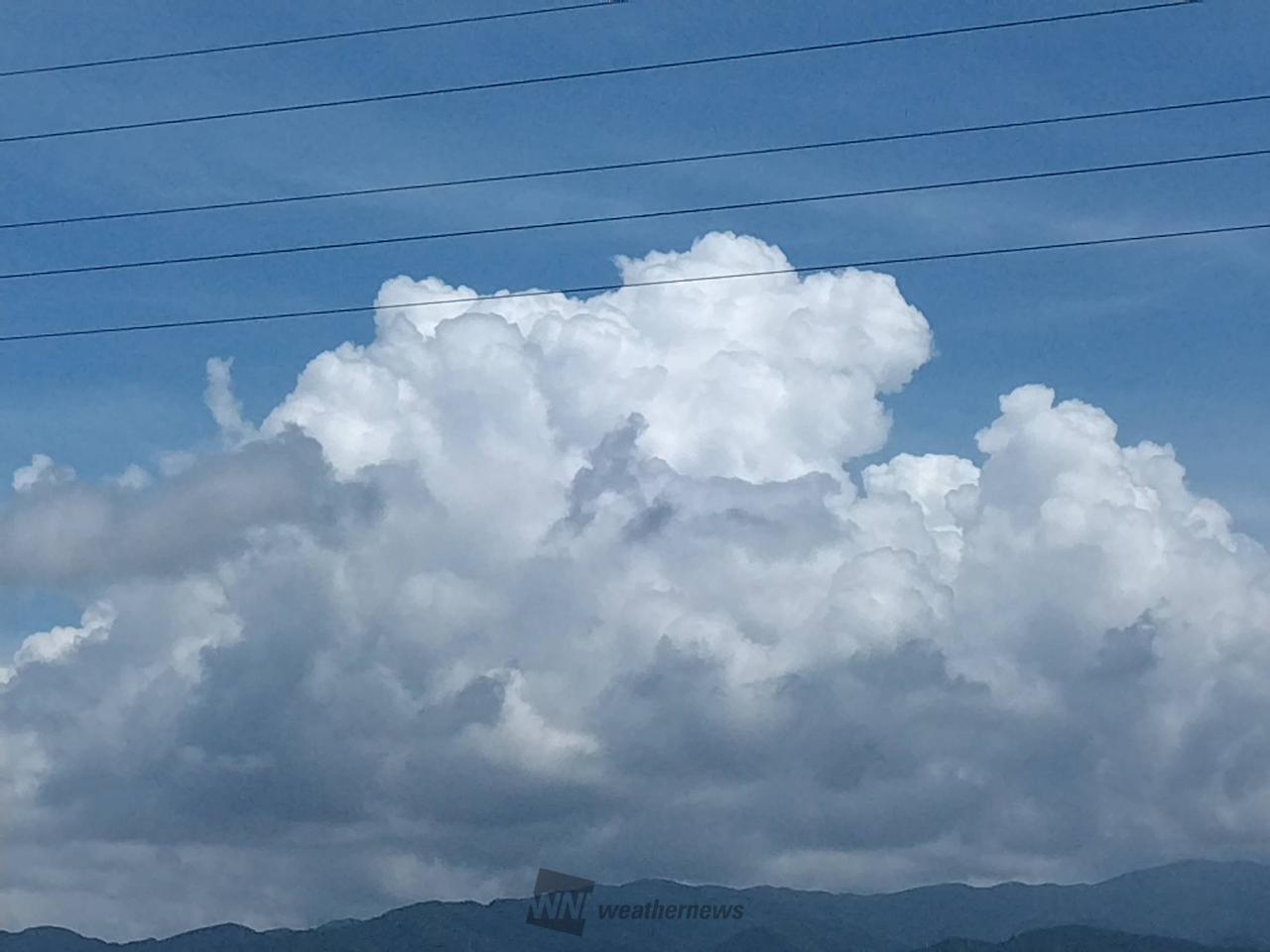 モクモク怪しい雲 注目の空の写真 ウェザーニュース
