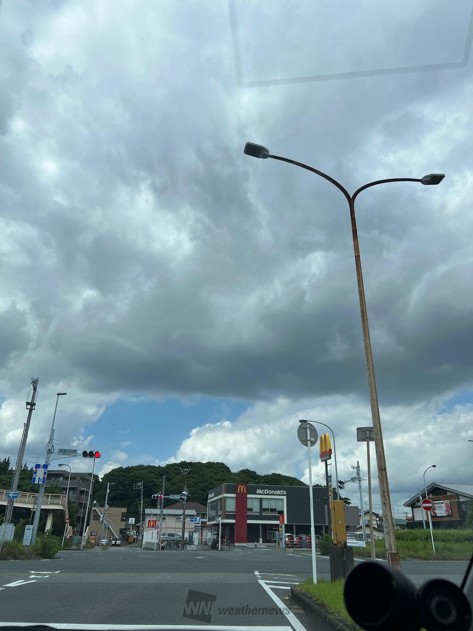 こんにちわ‼️何んだか怪しい雲☁️ですね | 千葉県千葉市美浜区