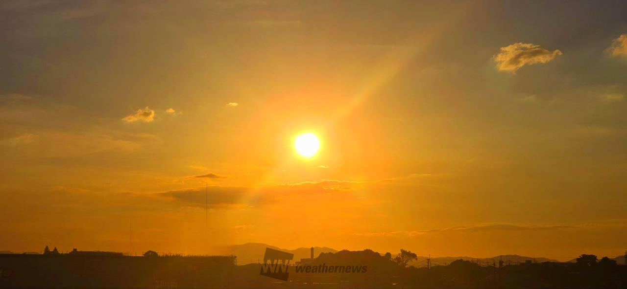 夕焼けタイム 注目の空の写真 ウェザーニュース