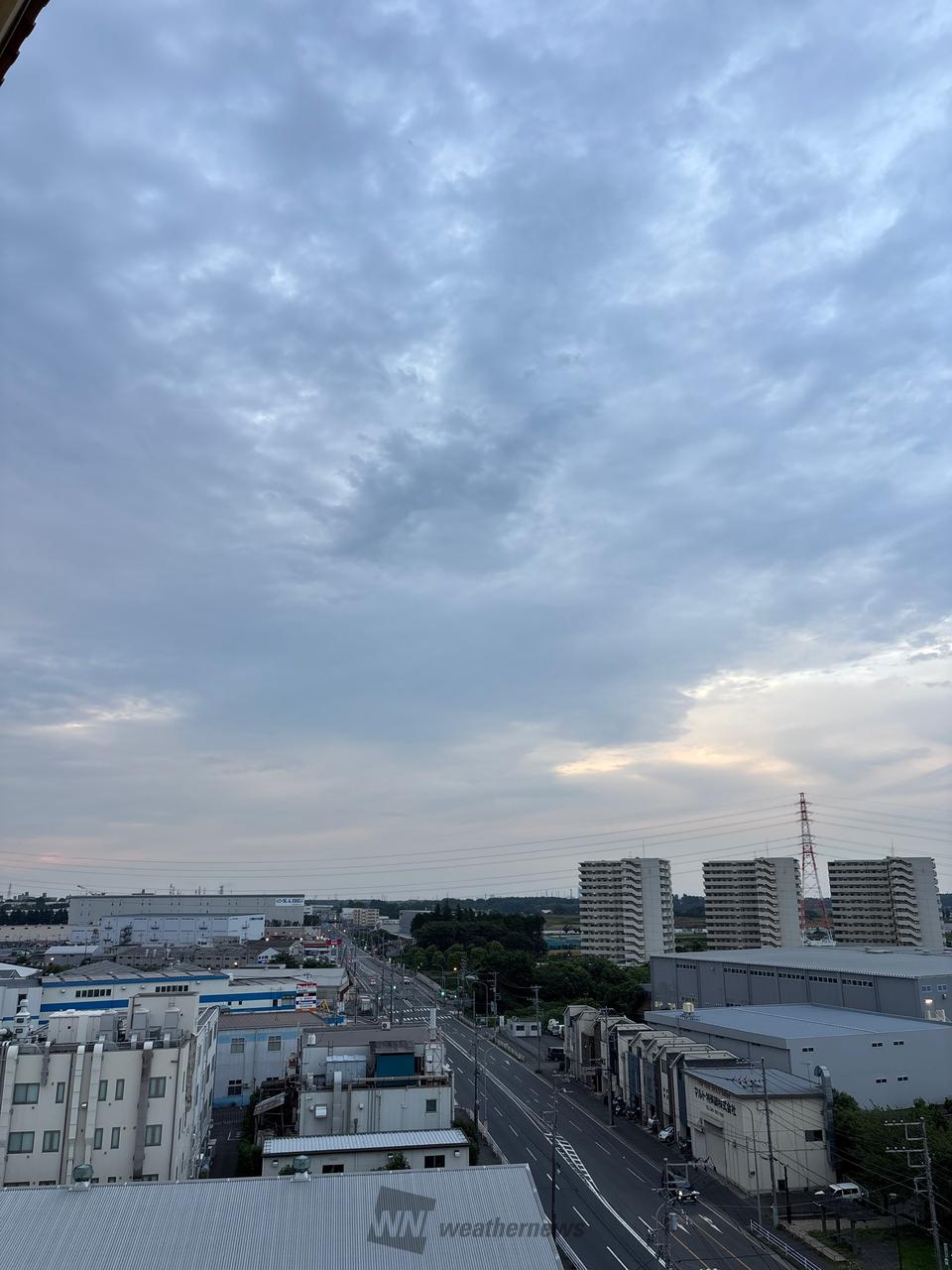 ゲリラ雷雨リポート...