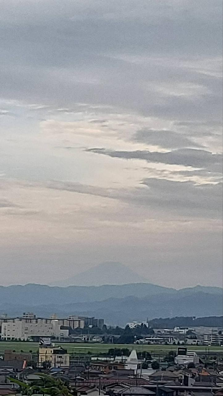 富士山🗻です。白...