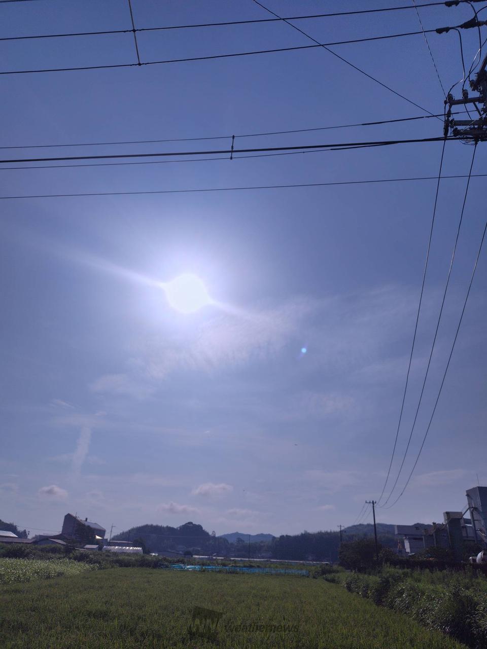 おはようございます。7時50分頃の空です | 高知県高知市 | サチアイ
