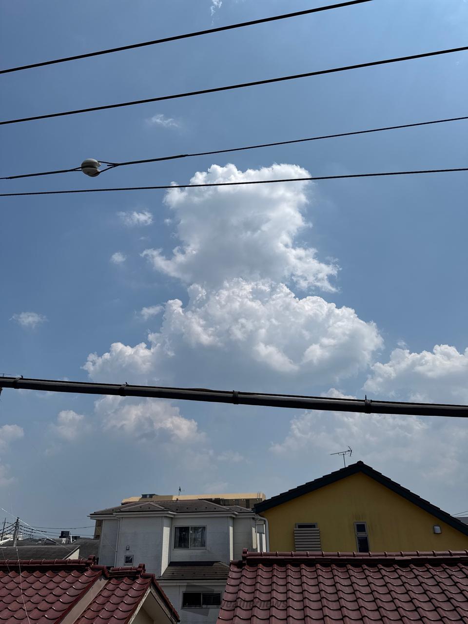 もくもく成長中 注目の空の写真 ウェザーニュース