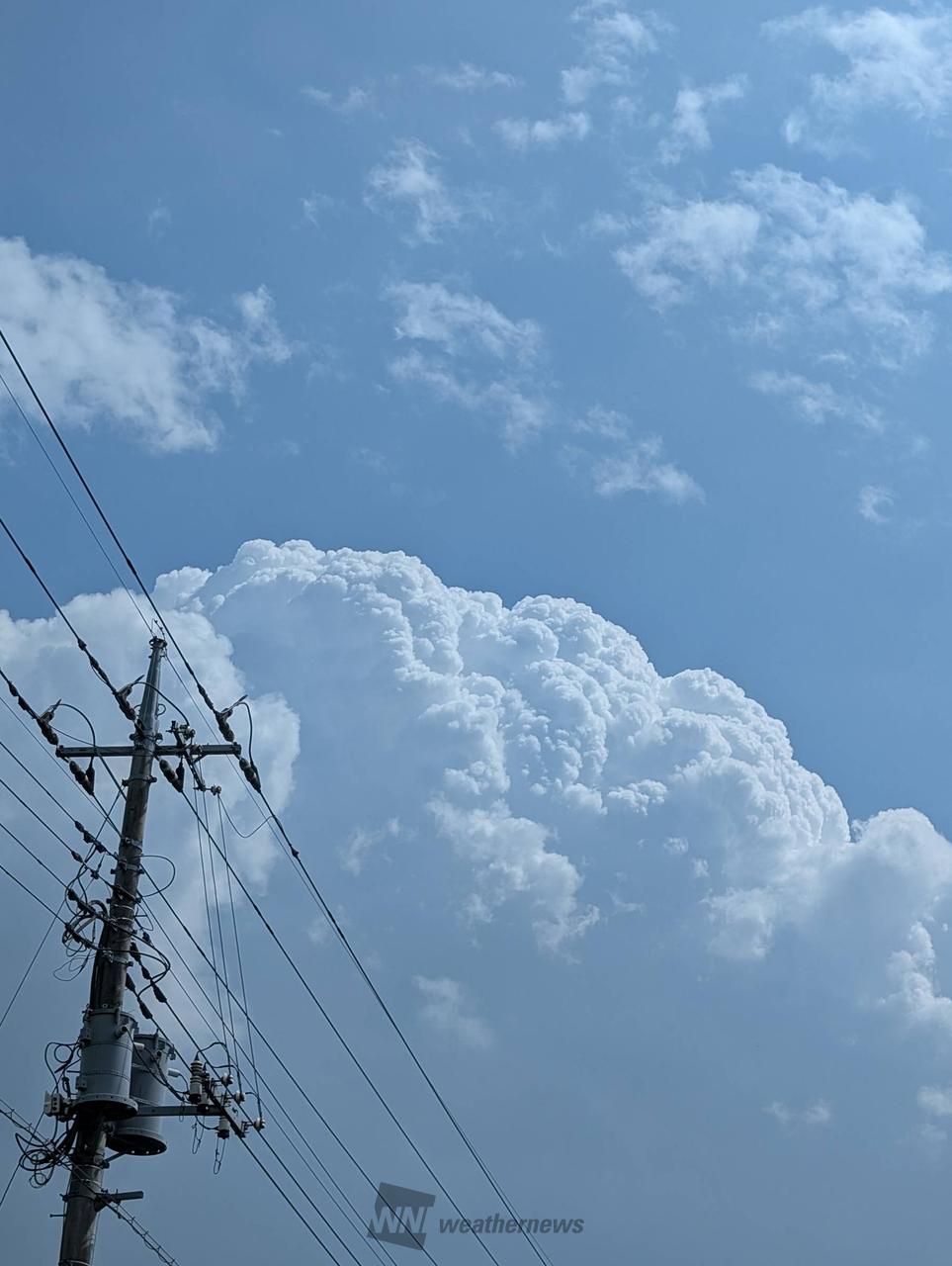 怪しい雲を追跡 注目の空の写真 ウェザーニュース