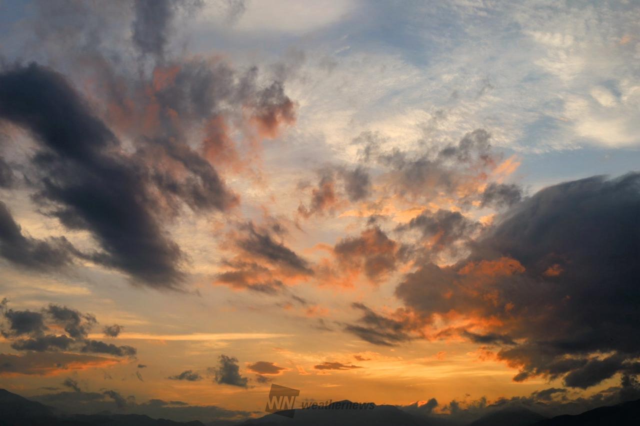 夕焼けタイム 注目の空の写真 ウェザーニュース