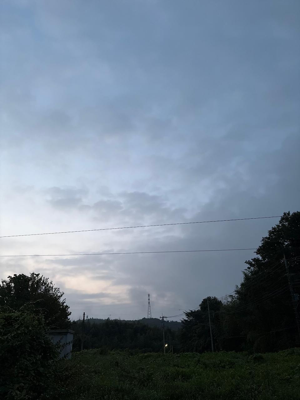 おはようございます。 今日は曇り空です。 | 茨城県常陸太田市 | Z33