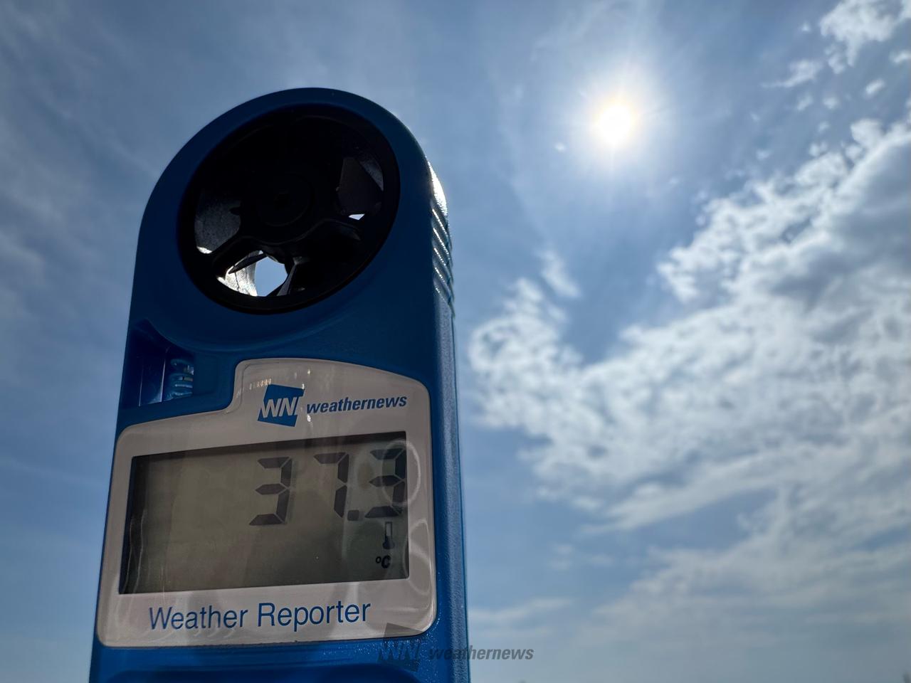 今の気温は？】西〜関東は猛暑 注目の空の写真 ウェザーニュース