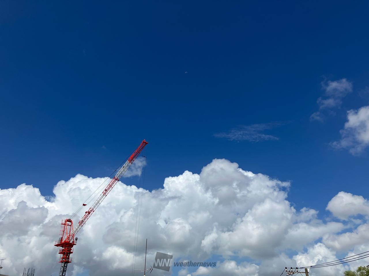 夏らしい入道雲 注目の空の写真 ウェザーニュース