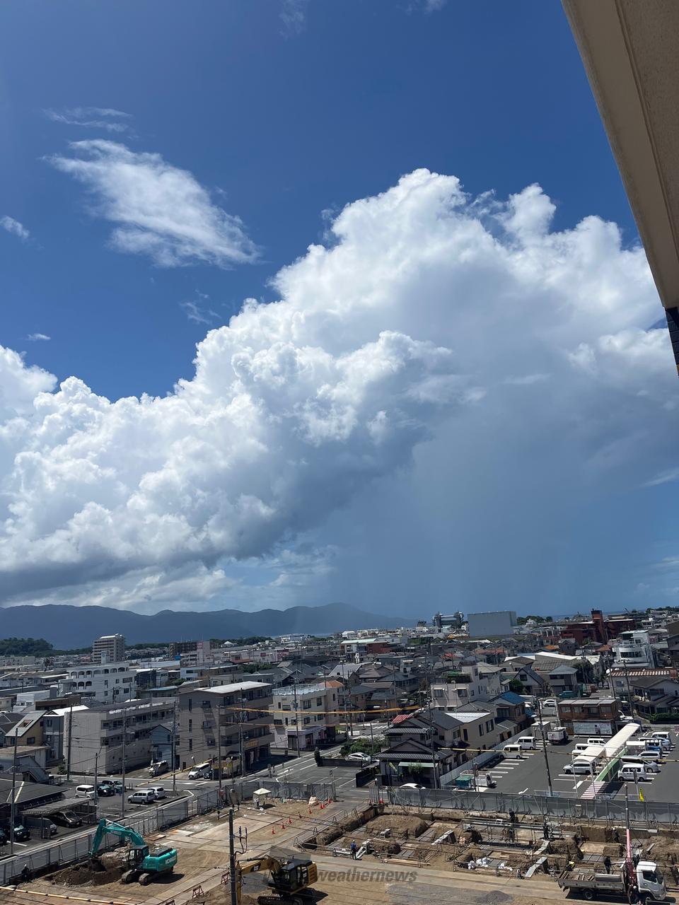夏らしい入道雲 注目の空の写真 ウェザーニュース