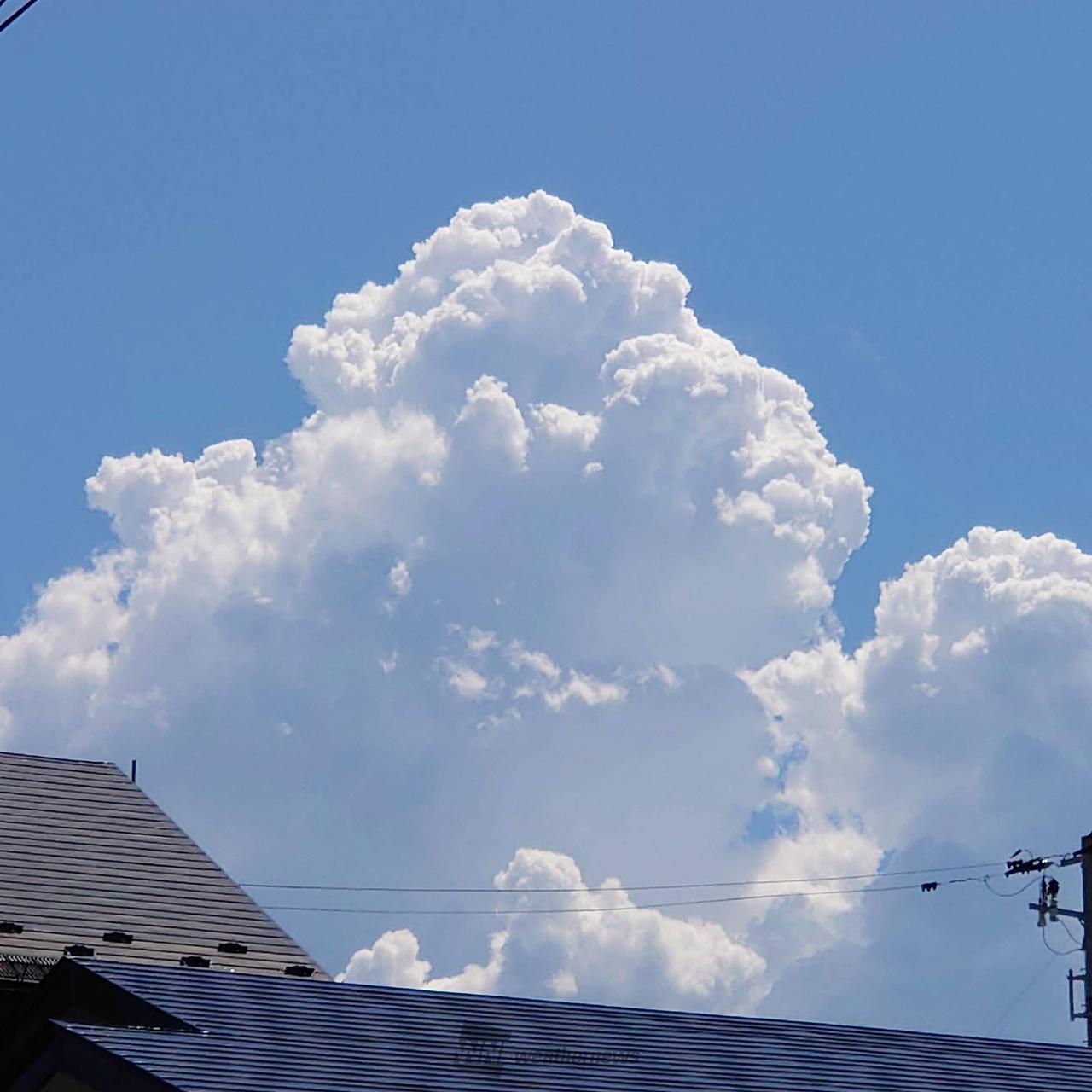夏らしい雲 注目の空の写真 ウェザーニュース