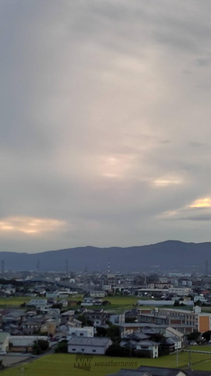 夕日待っていました...