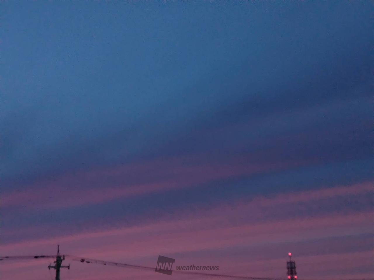 こんばんわ😃夕焼...