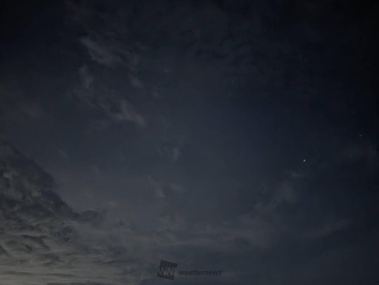 こんばんは、お星さ...