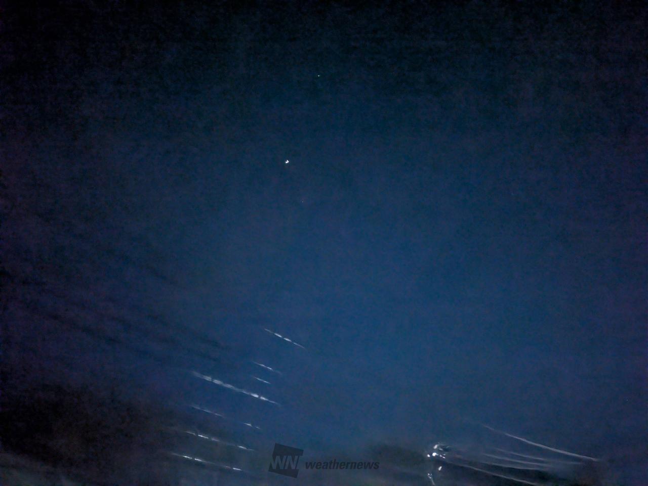こんばんは。夜に...