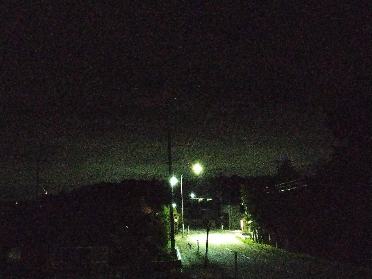 雲が広がっています...