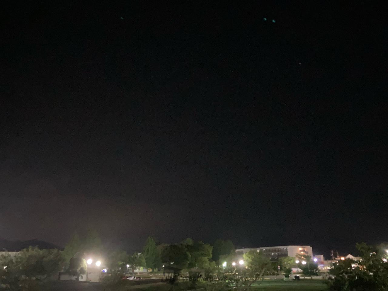 快晴の夜空です。無...