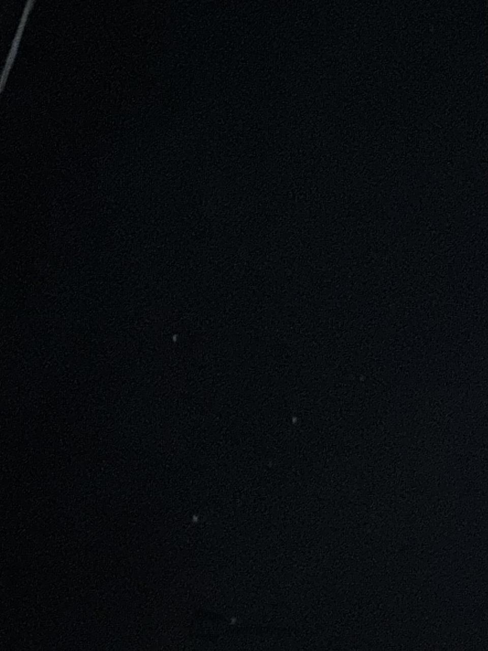 今夜は上空に星があ...