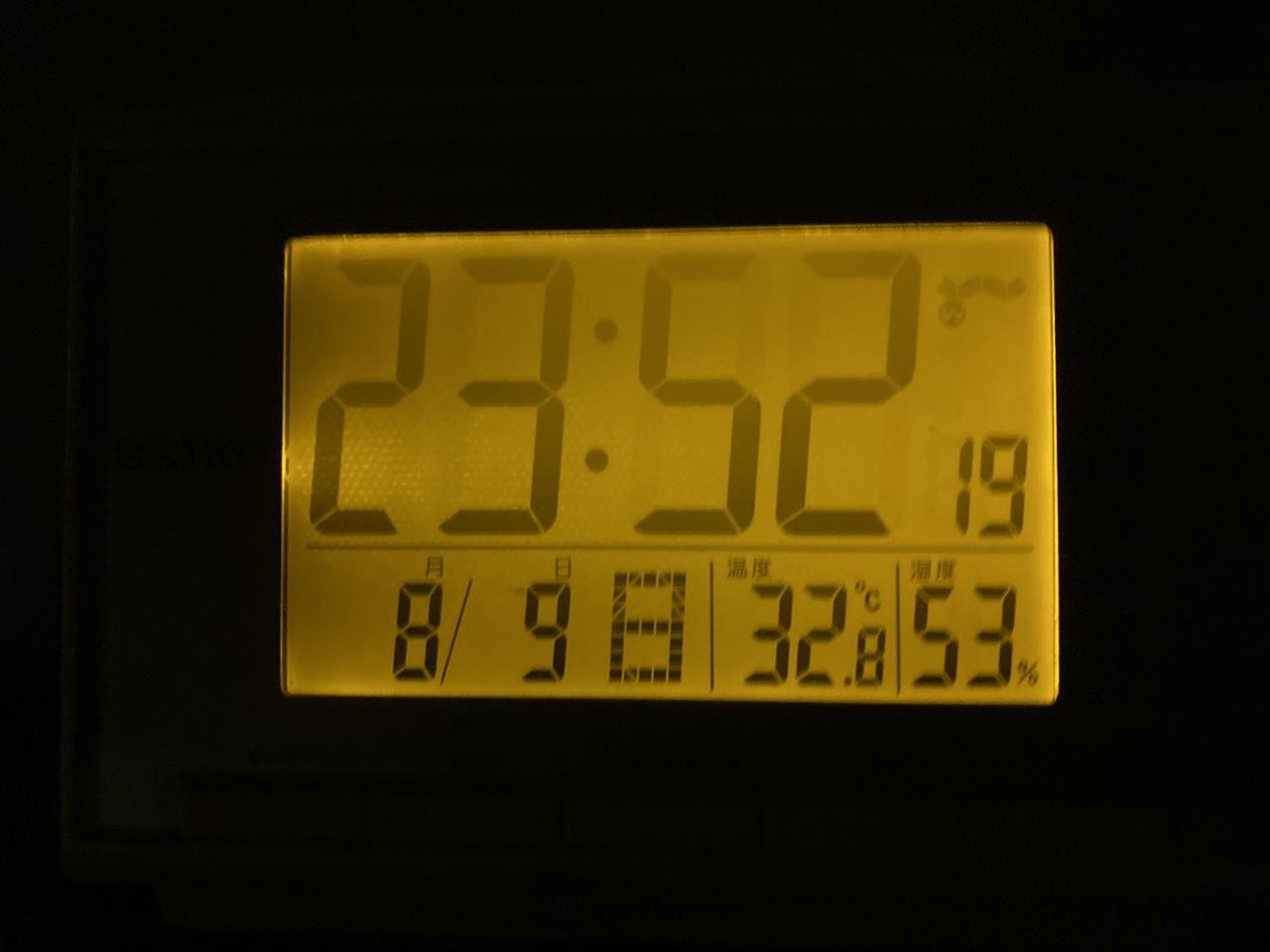 東の外気温計28℃...