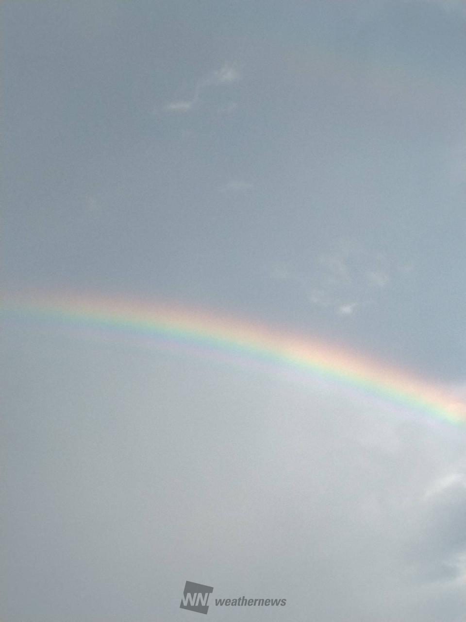 虹色発見🌈 注目の空の写真 ウェザーニュース