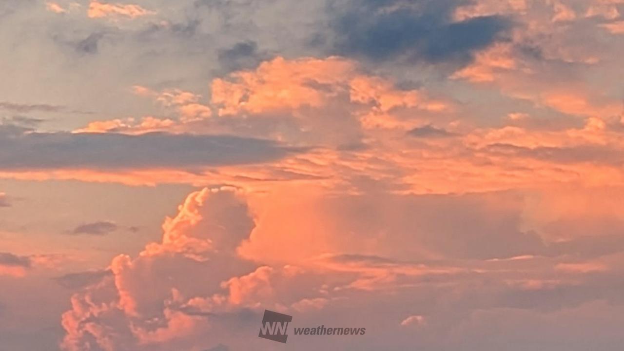 夕焼けタイム 注目の空の写真 ウェザーニュース