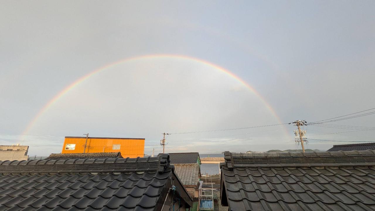 愛知・三重の空に虹🌈 注目の空の写真 ウェザーニュース
