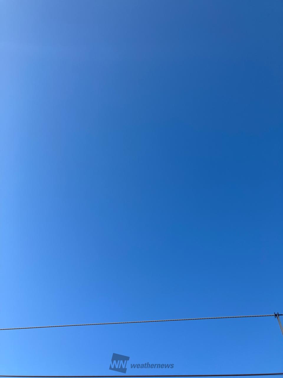 近畿はつかの間の青空 注目の空の写真 ウェザーニュース