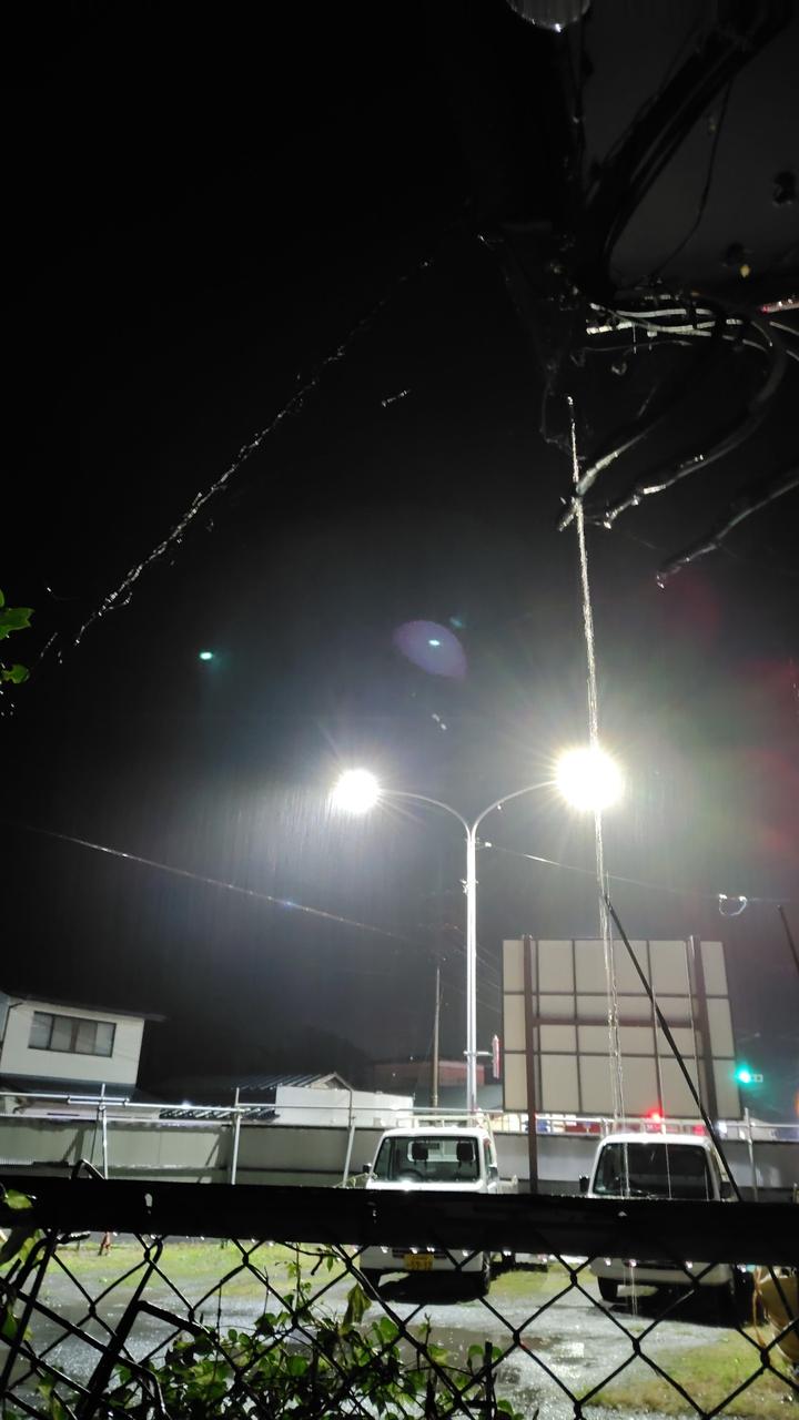 昨夜11時頃から時...