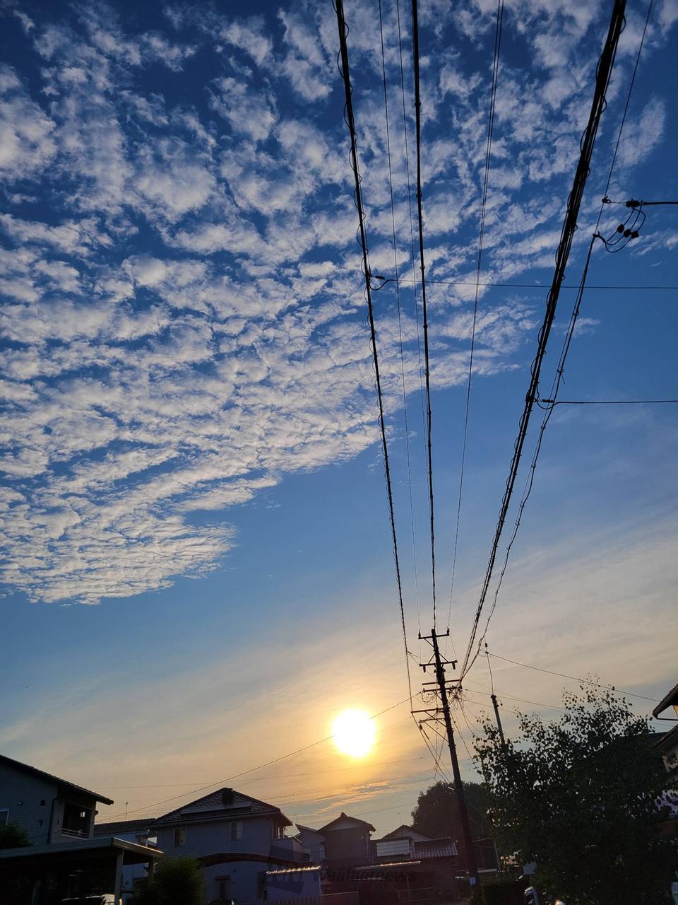 日の出写真館 注目の空の写真 ウェザーニュース
