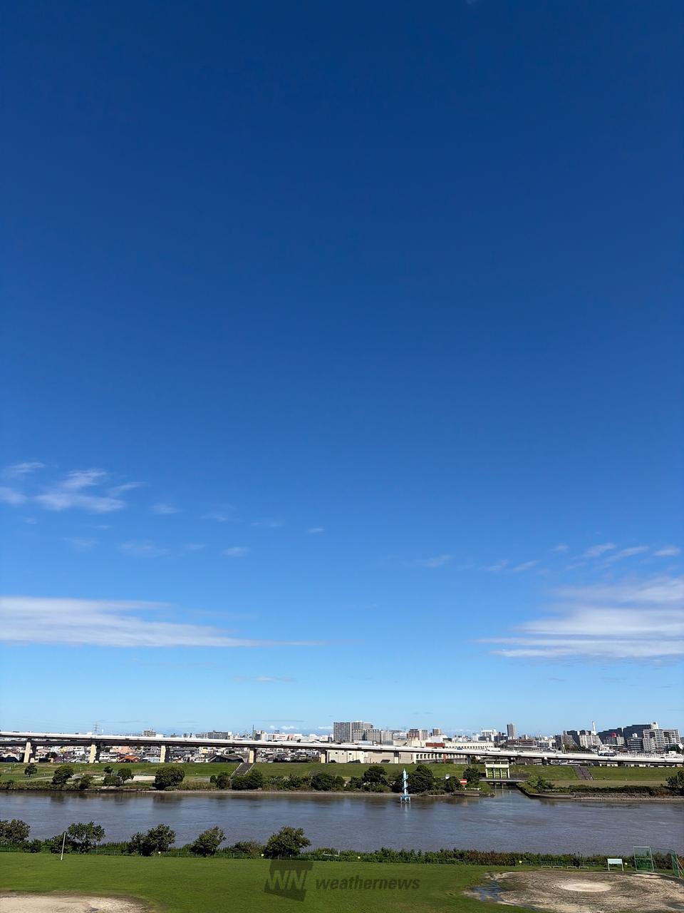 台風一過の青空☀️ 注目の空の写真 ウェザーニュース