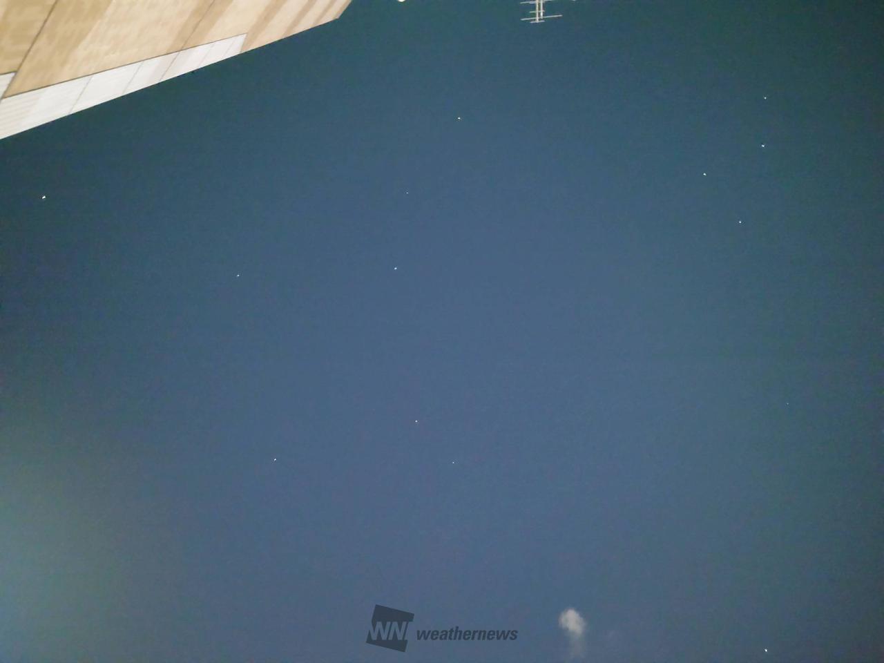 すっきりと晴れて星がキレイな夜空🌟 | 福岡県福岡市中央区 | Dr