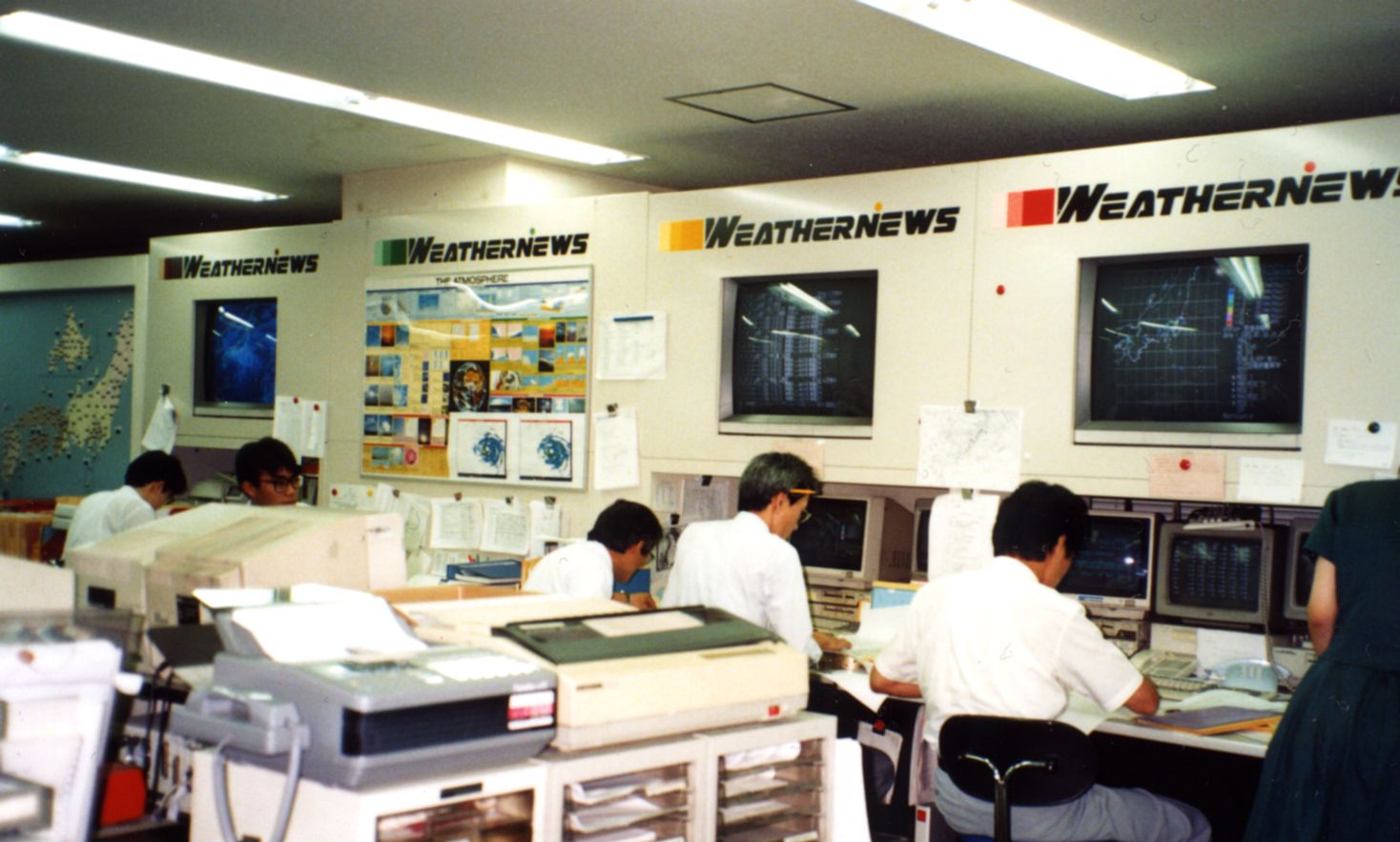 1980年代のウェザーニューズ