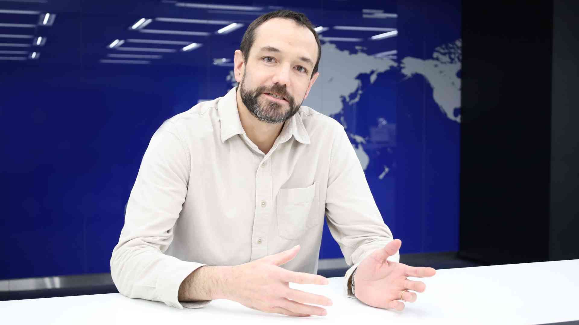 航海気象事業部　開発者　WHITMAN Miles氏