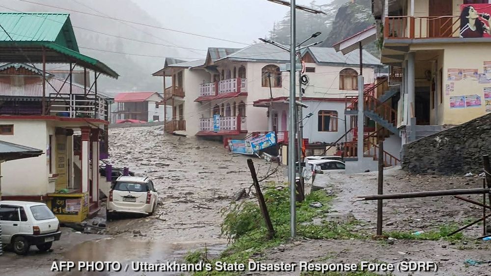 Heavy rains from August 3-5, 2025, that caused landslide disasters in northern India