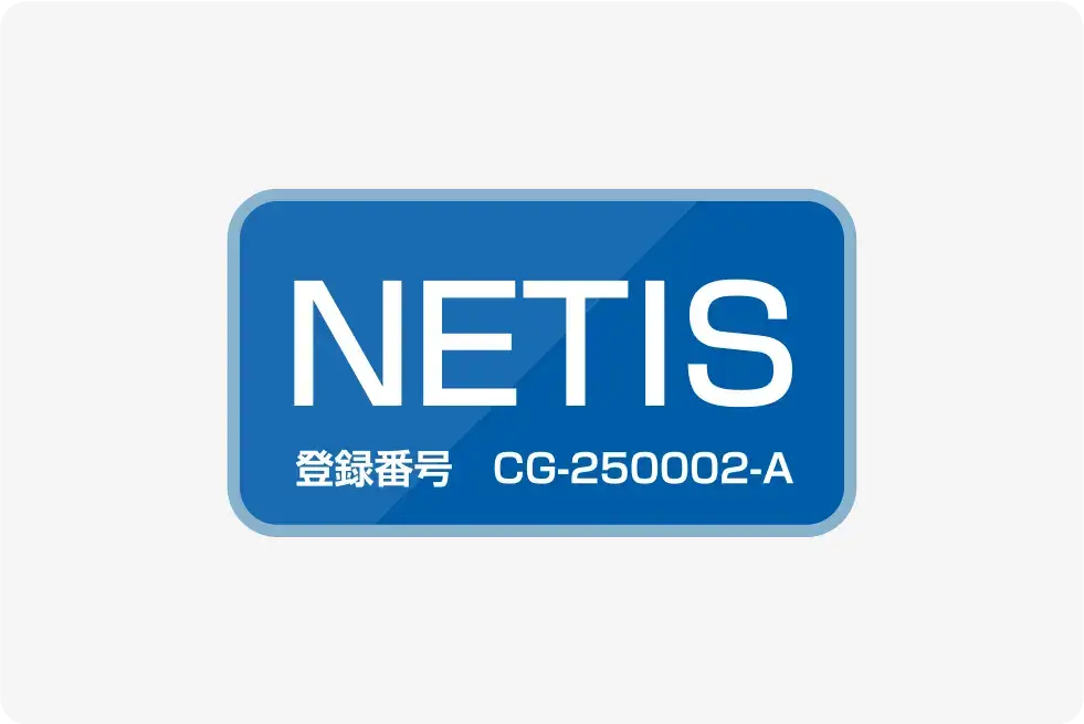 NETIS(登録番号 CG-250002-A)